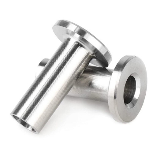 Stainless Steel Cable Railing Protector Manicas ornamentum plana caput rivet fulmen